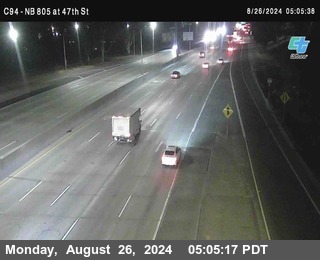 (C094) NB 805 : 47th Street (on ramp)