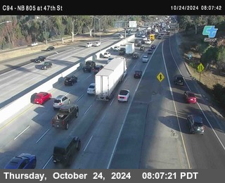 (C094) NB 805 : 47th Street (on ramp)