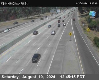 (C094) NB 805 : 47th Street (on ramp)