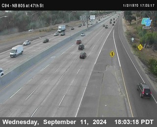 (C094) NB 805 : 47th Street (on ramp)