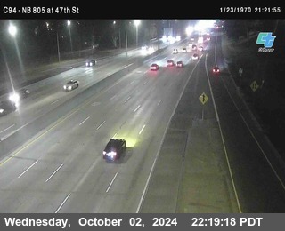 (C094) NB 805 : 47th Street (on ramp)