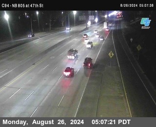 (C094) NB 805 : 47th Street (on ramp)