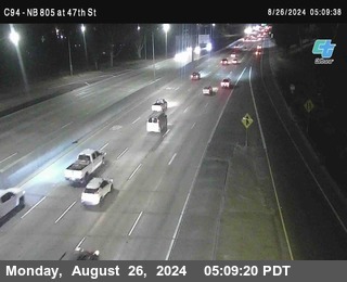 (C094) NB 805 : 47th Street (on ramp)