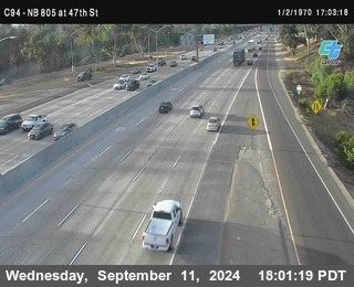 (C094) NB 805 : 47th Street (on ramp)