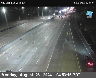 (C094) NB 805 : 47th Street (on ramp)