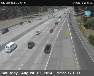 (C094) NB 805 : 47th Street (on ramp)