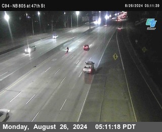 (C094) NB 805 : 47th Street (on ramp)