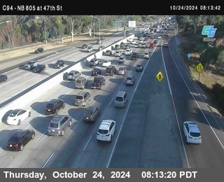 (C094) NB 805 : 47th Street (on ramp)