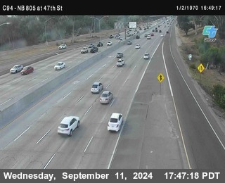 (C094) NB 805 : 47th Street (on ramp)