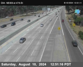 (C094) NB 805 : 47th Street (on ramp)