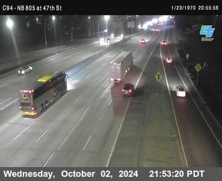 (C094) NB 805 : 47th Street (on ramp)