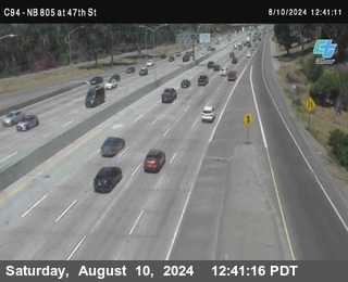 (C094) NB 805 : 47th Street (on ramp)