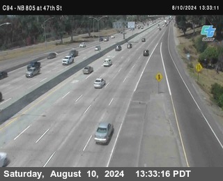 (C094) NB 805 : 47th Street (on ramp)