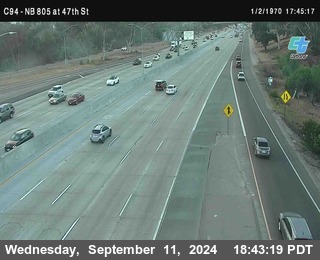 (C094) NB 805 : 47th Street (on ramp)