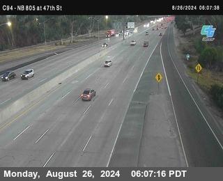 (C094) NB 805 : 47th Street (on ramp)