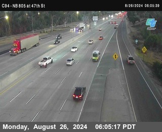 (C094) NB 805 : 47th Street (on ramp)