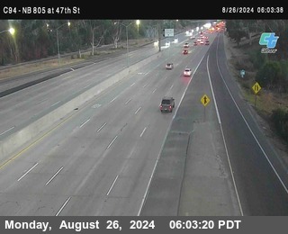 (C094) NB 805 : 47th Street (on ramp)