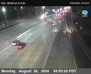 (C094) NB 805 : 47th Street (on ramp)