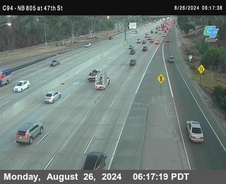 (C094) NB 805 : 47th Street (on ramp)