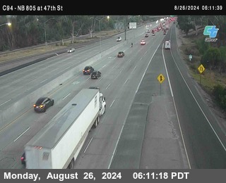 (C094) NB 805 : 47th Street (on ramp)