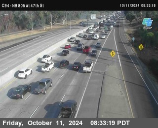 (C094) NB 805 : 47th Street (on ramp)