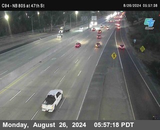 (C094) NB 805 : 47th Street (on ramp)