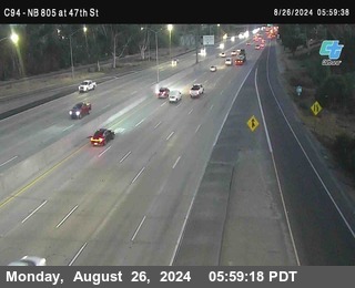 (C094) NB 805 : 47th Street (on ramp)