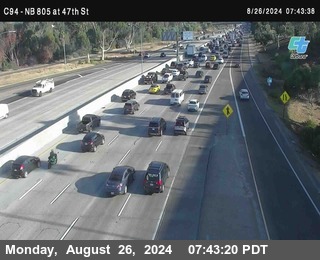 (C094) NB 805 : 47th Street (on ramp)