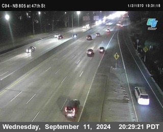 (C094) NB 805 : 47th Street (on ramp)