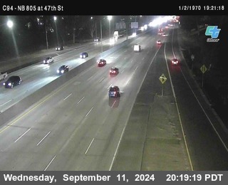 (C094) NB 805 : 47th Street (on ramp)