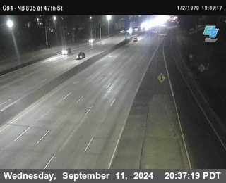 (C094) NB 805 : 47th Street (on ramp)