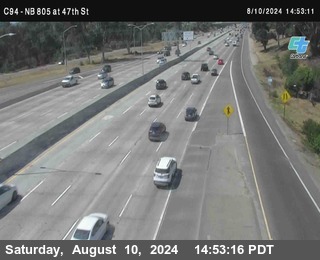 (C094) NB 805 : 47th Street (on ramp)