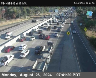 (C094) NB 805 : 47th Street (on ramp)