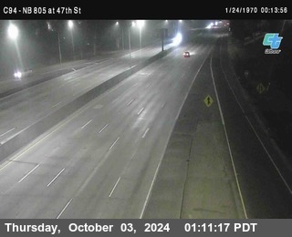 (C094) NB 805 : 47th Street (on ramp)