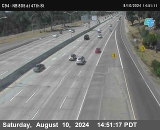 (C094) NB 805 : 47th Street (on ramp)