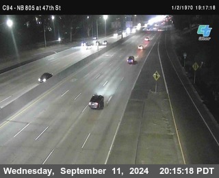 (C094) NB 805 : 47th Street (on ramp)