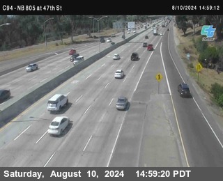 (C094) NB 805 : 47th Street (on ramp)