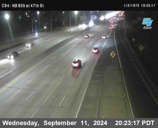 (C094) NB 805 : 47th Street (on ramp)