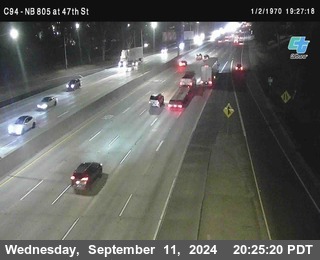 (C094) NB 805 : 47th Street (on ramp)