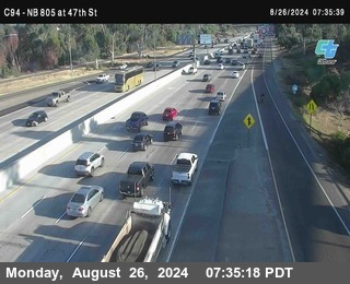 (C094) NB 805 : 47th Street (on ramp)