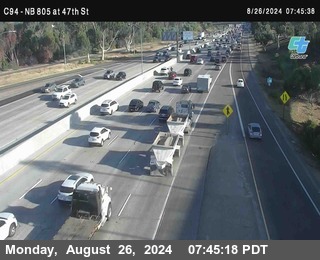 (C094) NB 805 : 47th Street (on ramp)