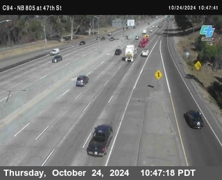 (C094) NB 805 : 47th Street (on ramp)