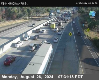 (C094) NB 805 : 47th Street (on ramp)