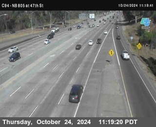 (C094) NB 805 : 47th Street (on ramp)