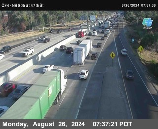 (C094) NB 805 : 47th Street (on ramp)