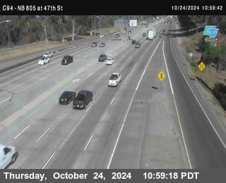 (C094) NB 805 : 47th Street (on ramp)