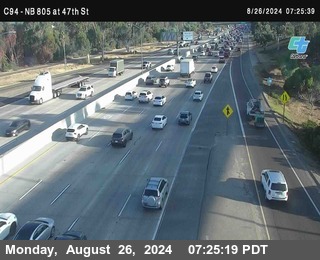 (C094) NB 805 : 47th Street (on ramp)