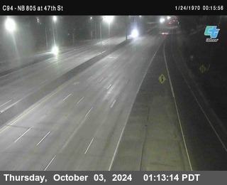 (C094) NB 805 : 47th Street (on ramp)