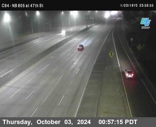 (C094) NB 805 : 47th Street (on ramp)