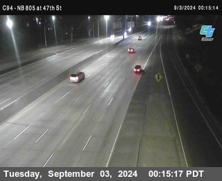 (C094) NB 805 : 47th Street (on ramp)